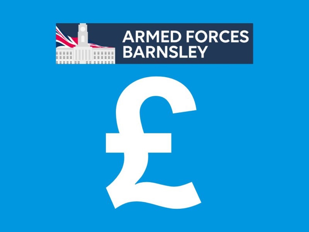 Pound Sign And Armed Forces Barnsley (1)