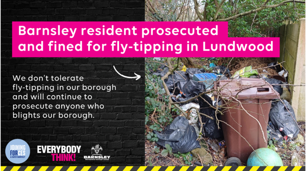 Lundwood Fly Tipper Prosecuted