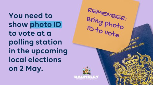 Remember To Bring Your Photo ID
