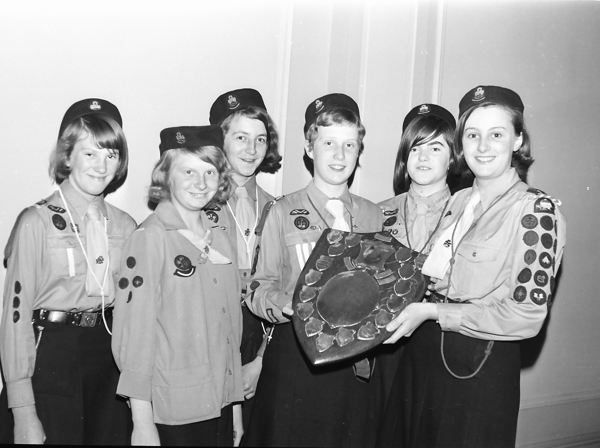 A Barnsley Archives Photo From 1967 Of Girl Guides