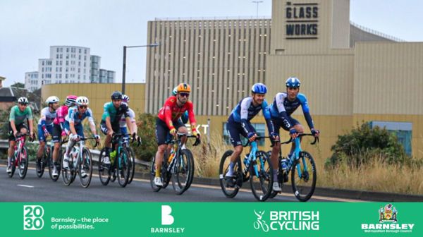 Tour Of Britain Men's Race Passing The Glass Works