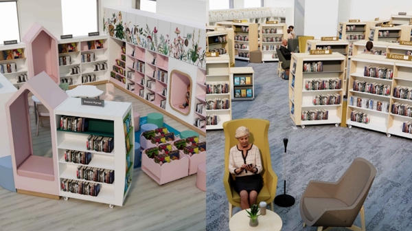 Visualisations Of How Will The Refurbished Darfield And Goldthorpe Libraries Look Like