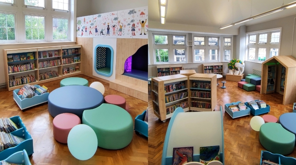 Children's Area At The Newly Refurbished Wombwell Library