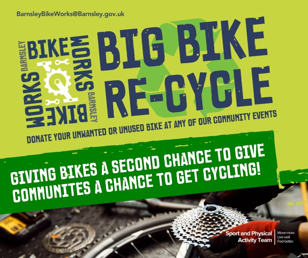 Big Bike Re Cycle Donate Your Unwanted Or Unused Bike At Any Of Our Community Events