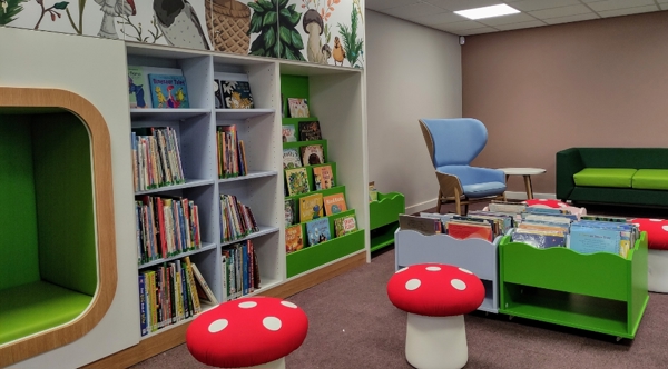 Refurbished Children's Area In Darfield Library