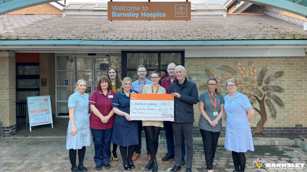 Bereavement Services Donate Funds To Barnsley Hospice To Support Their Bereavement Care