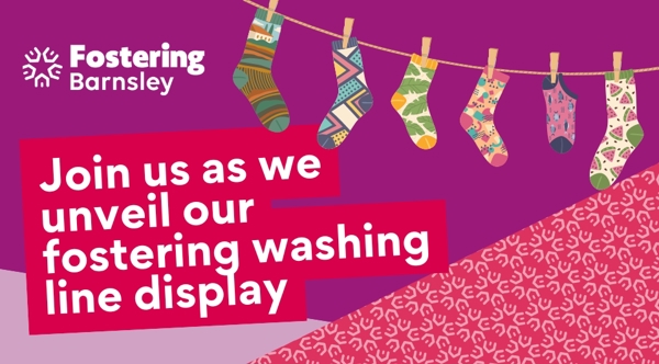 Join Us As We Unveil Our Fostering Washing Line Display