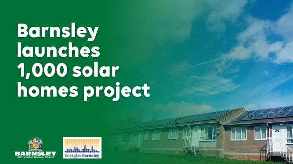 Barnsley launches 1000 solar homes project