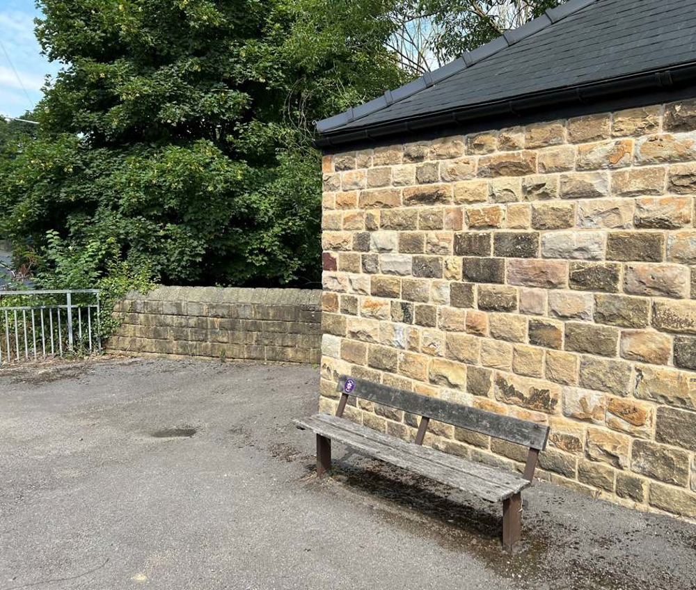 Bench in Thurlstone