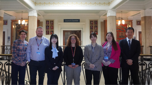 Barnsley Council's Public Health team welcoming delegates from the Tokyo Metropolitan Government